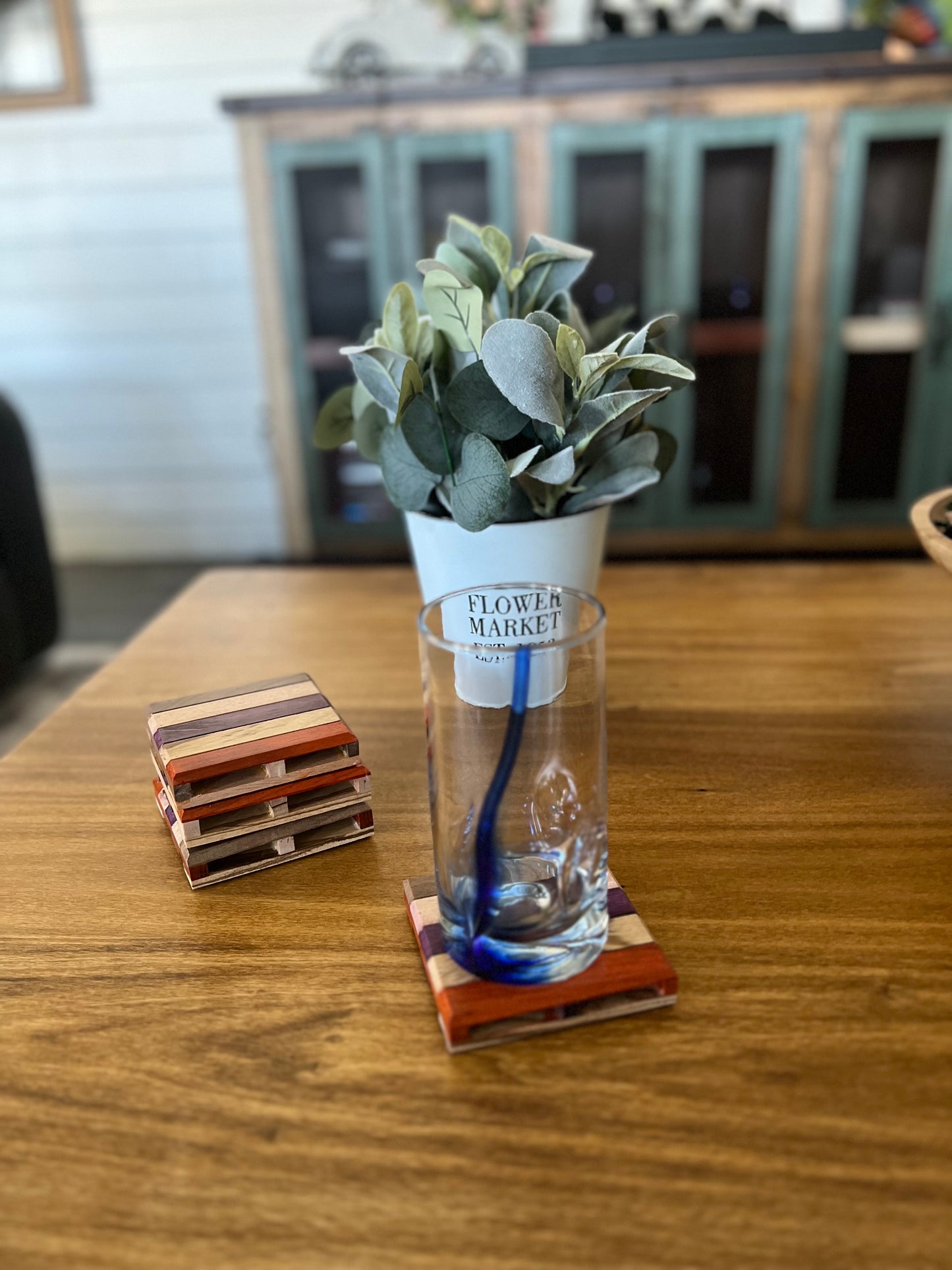 WOOD DECOR COASTER