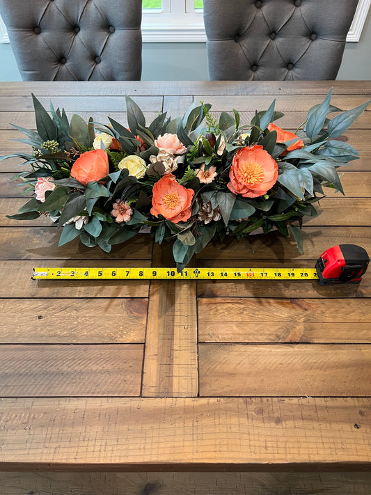 LONG 21 INCHES FLORAL ARRANGEMENT